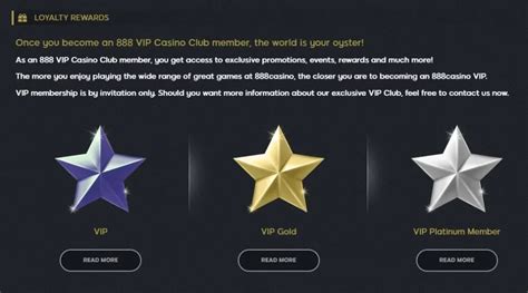 888 Casino VIP Loyalty Club .